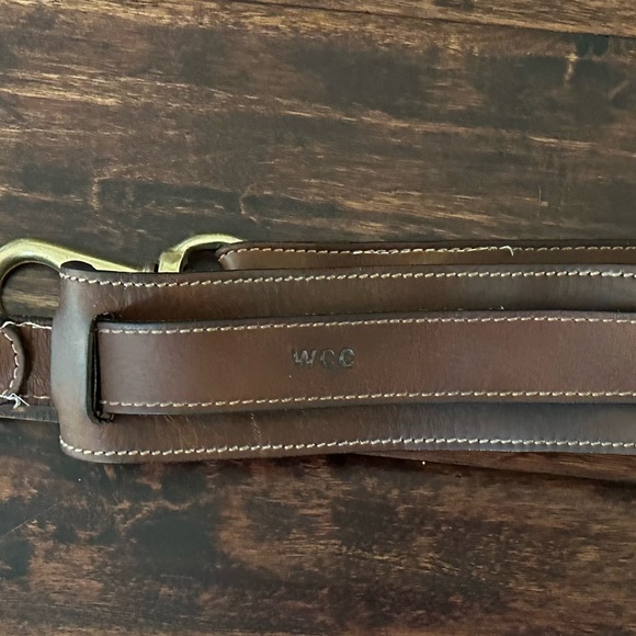 Ghurka Express No. 2 Leather Duffel Bag Marley Hodgson Chestnut Brown Vintage US - Picture 11 of 11